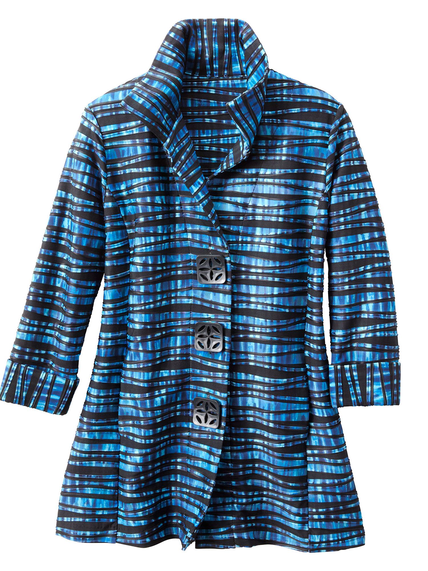 Whisper Wave 3/4 Sleeve Jacket