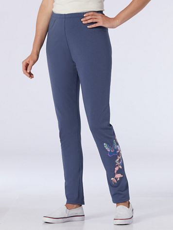 Stitch It Embroidered Leggings