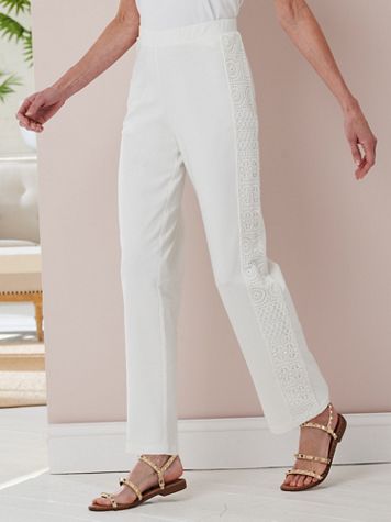 Luxe Lace Leisure Pants