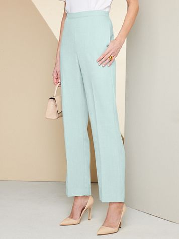 Alfred Dunner Textured Pull-On Pants - Image 1 of 3