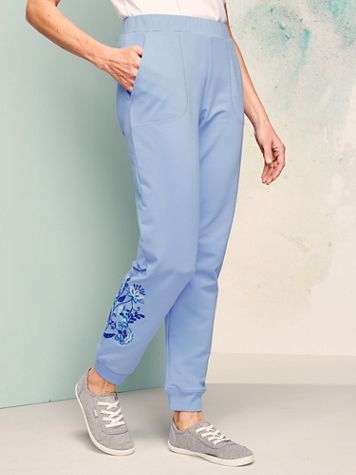 Full Bloom French Terry Pants