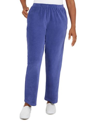 Alfred Dunner® The Big Easy Velour Short Pants - Image 5 of 5