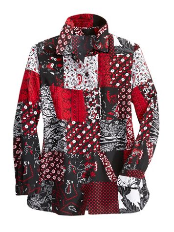 Pop Art Long Sleeve Big Shirt - Image 1 of 1