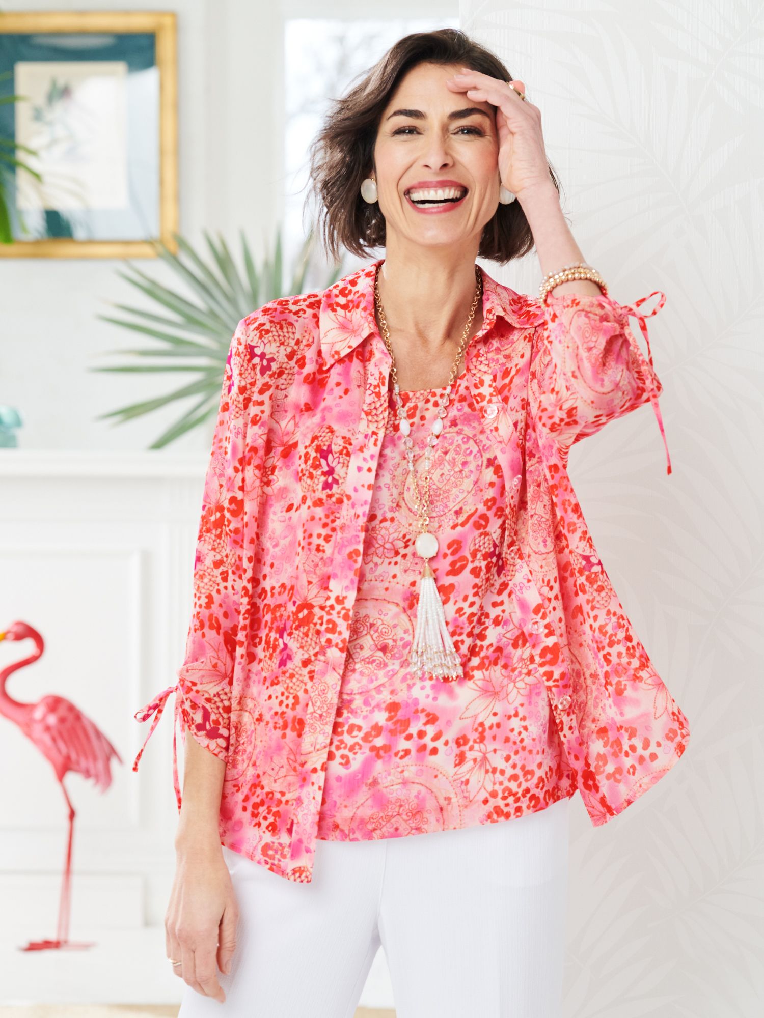 Floral Medallion Shirt