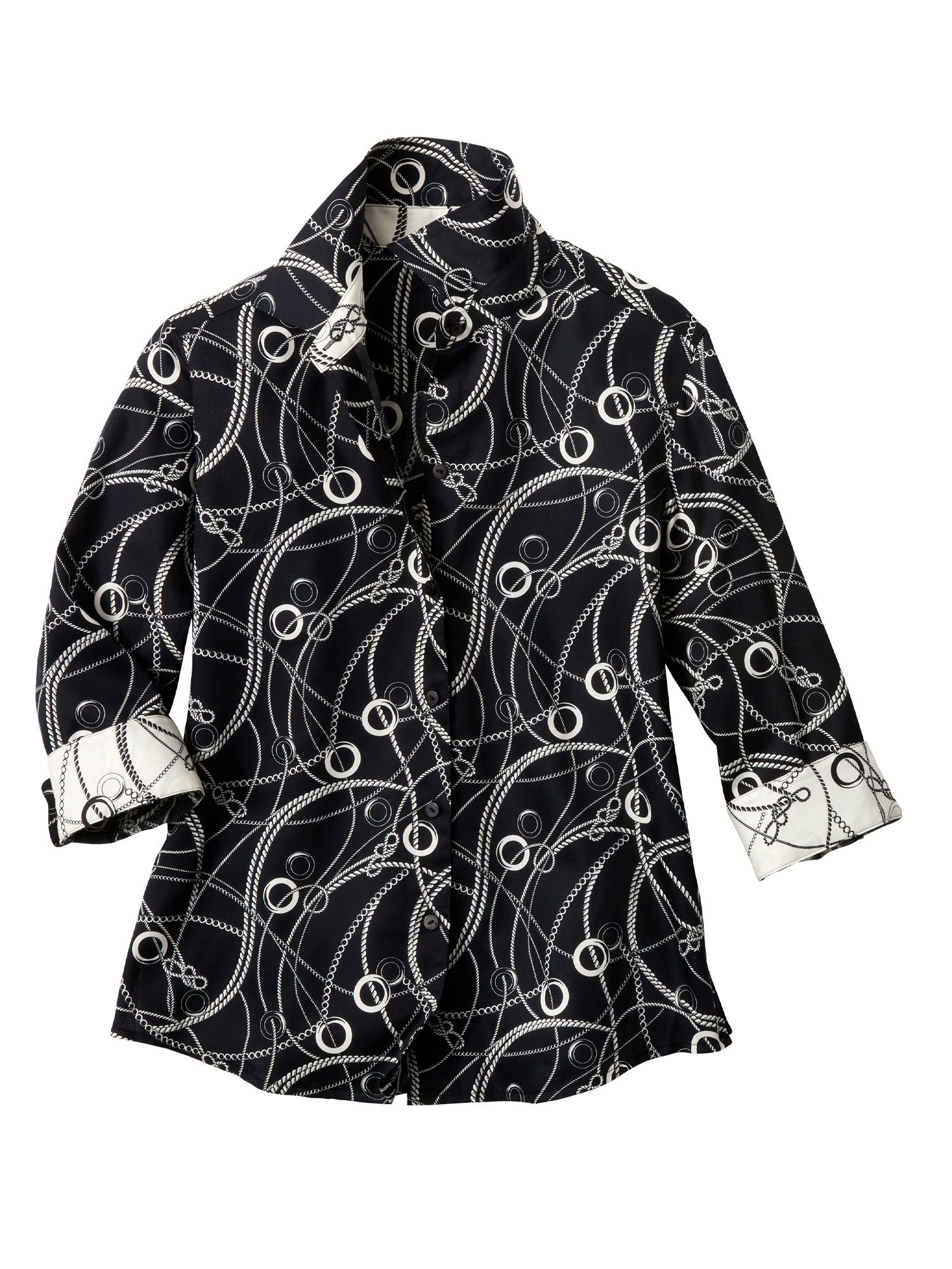 Foxcroft Charmed Print Shirt