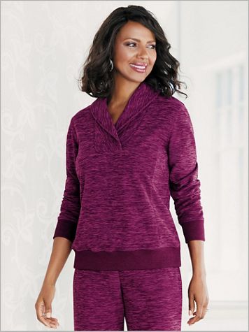 Warm & Cozy Fleece Top by D&D Lifestyle™ - Image 1 of 1