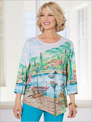 Scottsdale Scenic Top by Alfred Dunner - Image 1 of 1