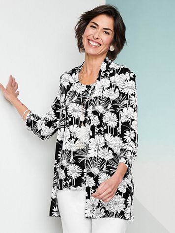 Field Of Flowers Open Front Jacket - Image 2 of 2