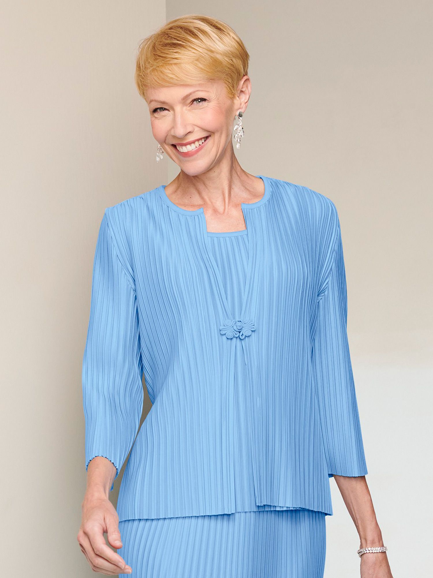 Pretty Pleats Jacket