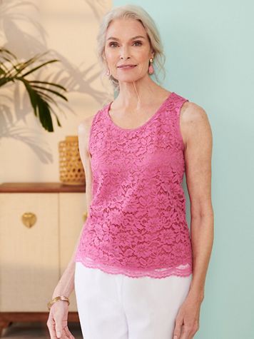 Lily Lace Tank - Image 1 of 1