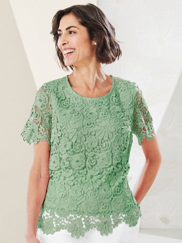 Garden Lace Top - Image 1 of 4