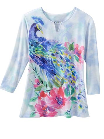Alfred Dunner Peacock Tunic - Image 2 of 2