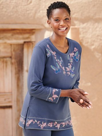 Stitch It Embroidered Tunic - Image 2 of 2