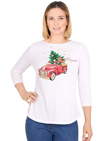 Ruby Rd® Holiday Top  - Image 3 of 3