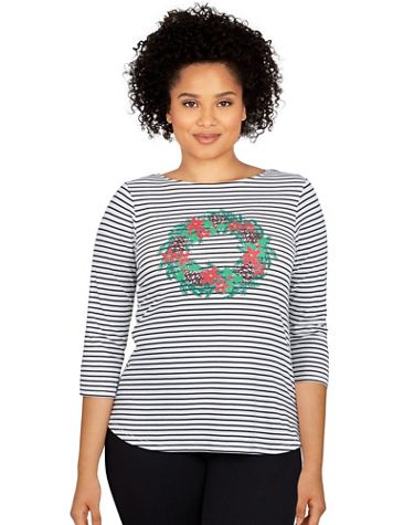 Ruby Rd® Holiday Top  - Image 3 of 3