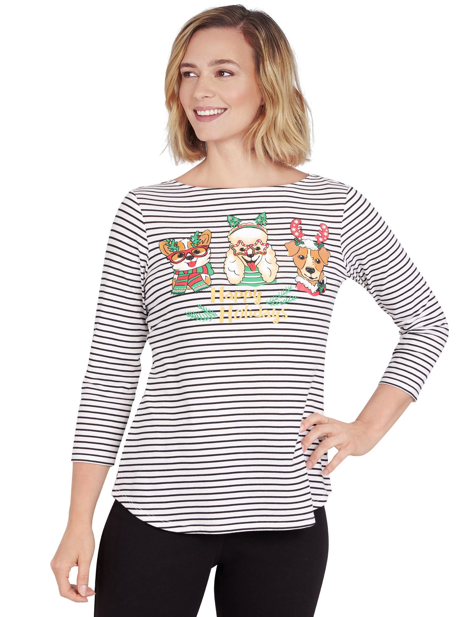 Ruby Rd® Holiday Top 