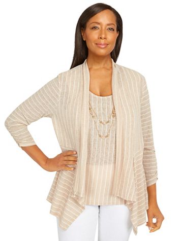 Alfred Dunner® Best Dressed Rib Stripe Two For One - Image 2 of 2