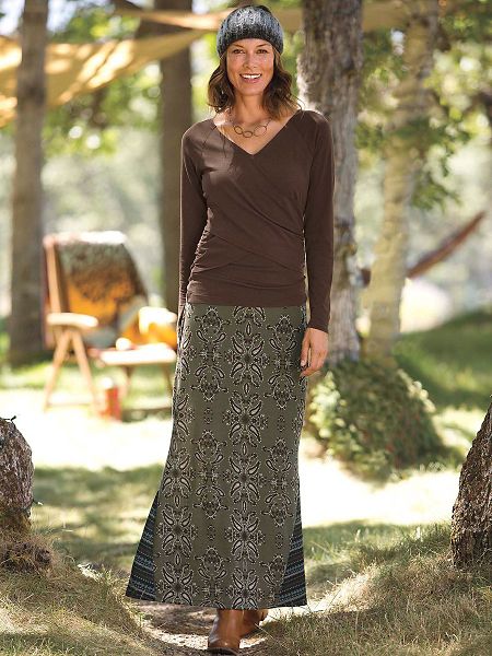 Women's Bellisa Sweater Maxi Skirt | Sahalie