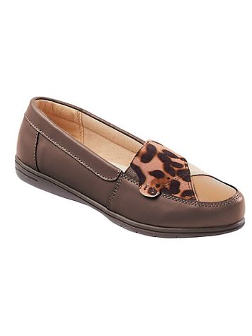 Haband Women’s Dr. Max™ Leather Loafers - Image 1 of 8