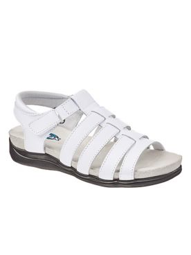Haband Women’s Dr. Max™ Leather T-Strap Sandals