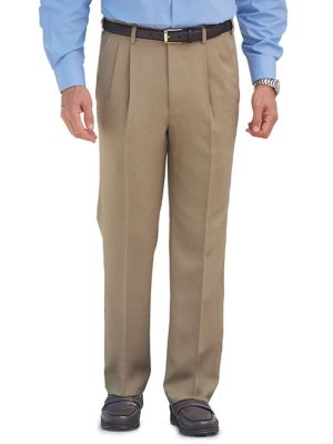 pleated work pants