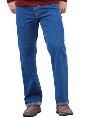 flannel lined skinny jeans mens