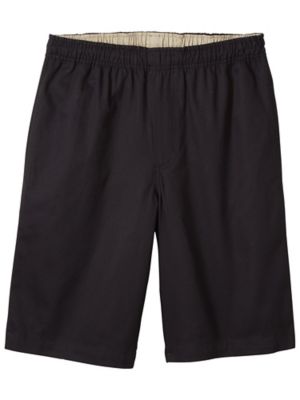 yibiyuan Men Summer Drawstring Elastic Waist Cotton Shorts 