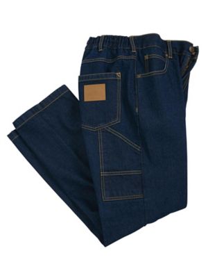 mens elastic back jeans