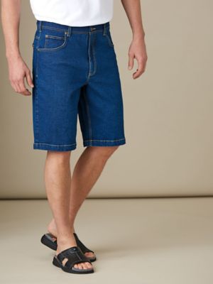 mens 5 inch jean shorts