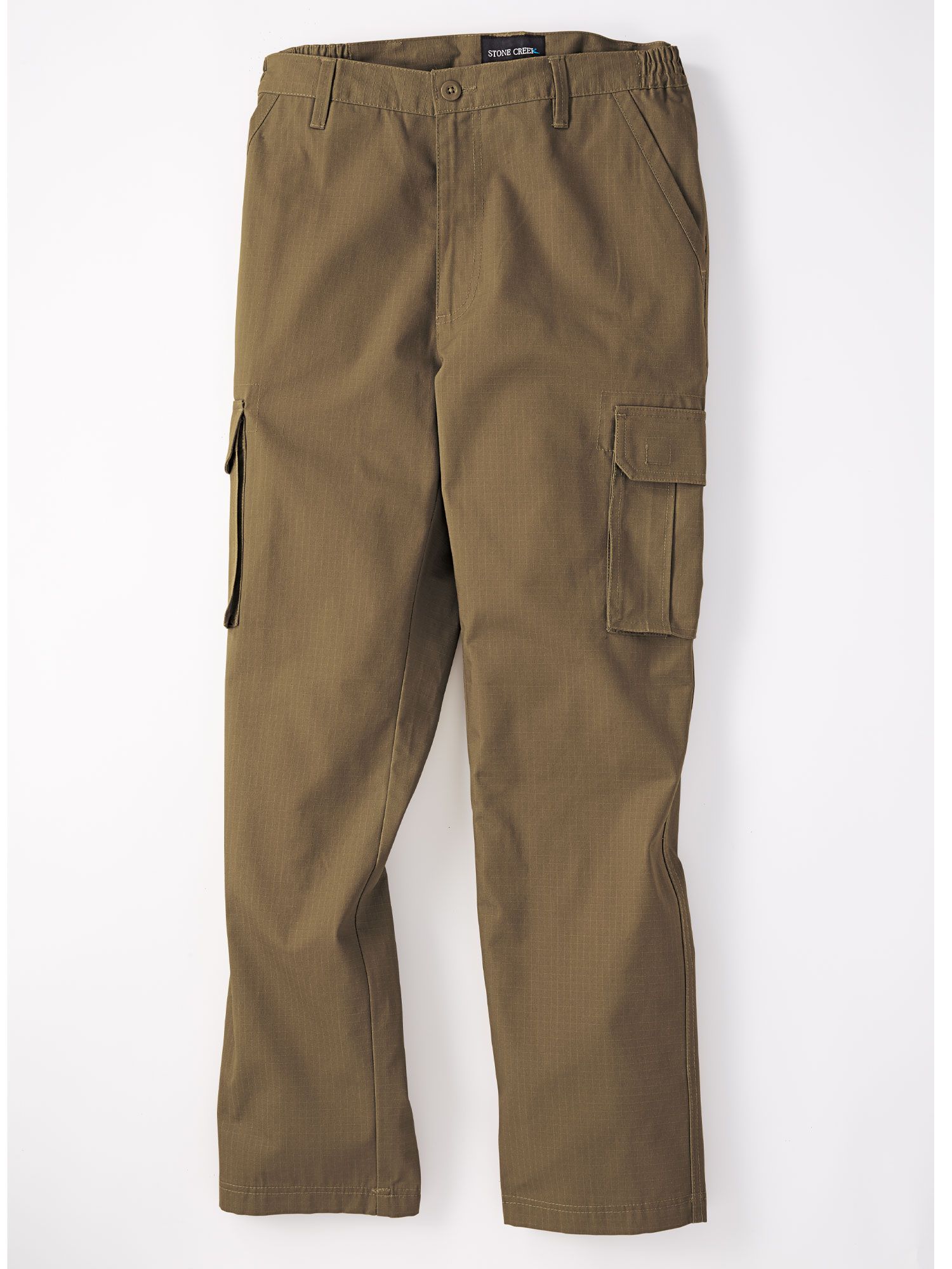 Realtree Edge #9824 NEW Men's Sz XXXL 48/50 Side Elastic Waistband Cargo Pants 