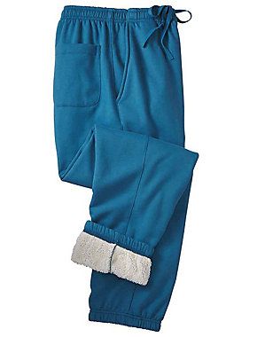 fleece lined sweatpants