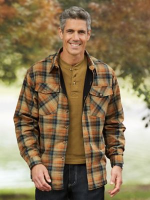 lined chamois shirt