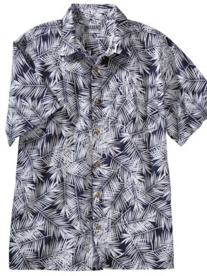 palm print shirt mens