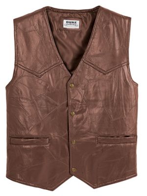 duke haband leather vest