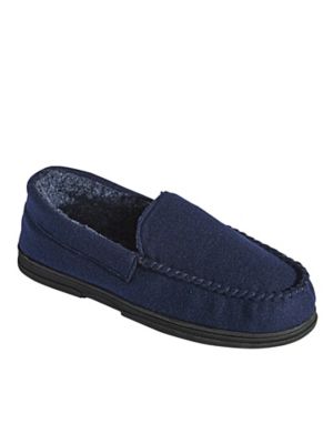 felt moccasins