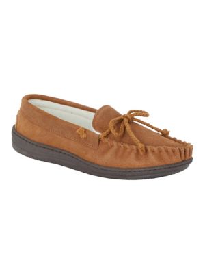 real leather moccasins