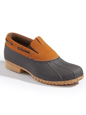 mens slip on duck boots