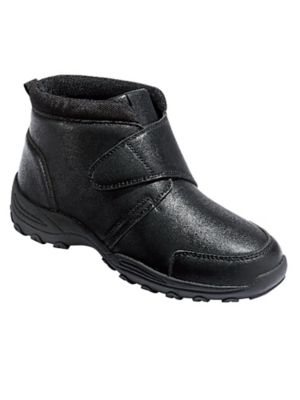 mens boots with velcro closure