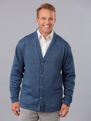 fleece cardigan