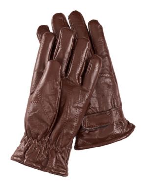 mens tan leather gloves