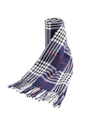 yarn-dyed scarf