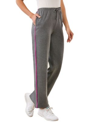 pants with side stripe womens