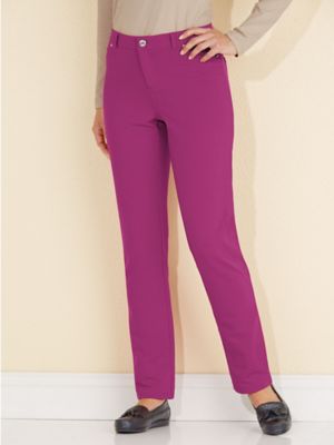 stretch knit jeans
