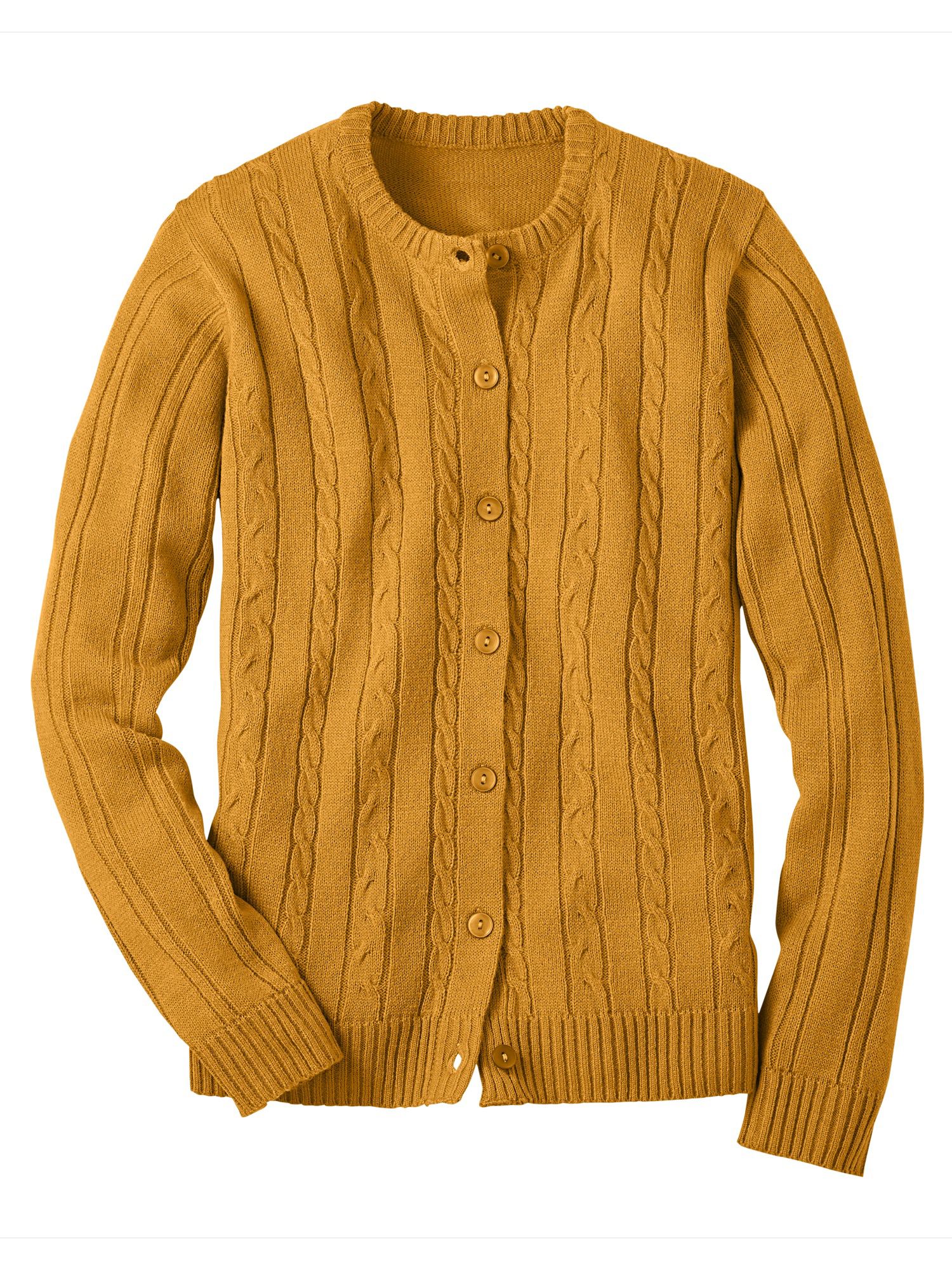 Women’s Classic Cable Cardigan Thumbnail 2