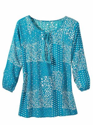 Women's Casual Shirts - Snap Front & Floral Tops | Haband