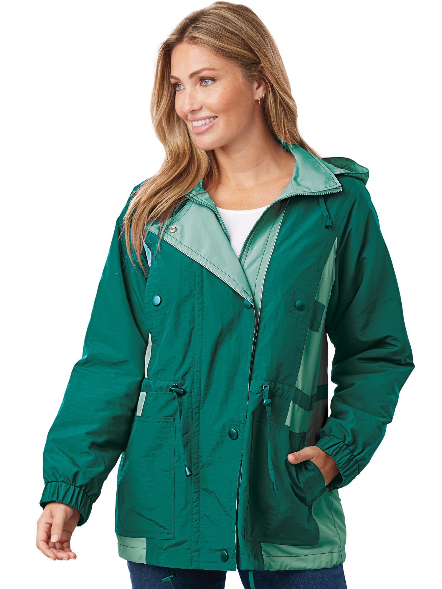 Outdoor Recreation Winter Jacket Set Fleece Liner Jacket & Hooded