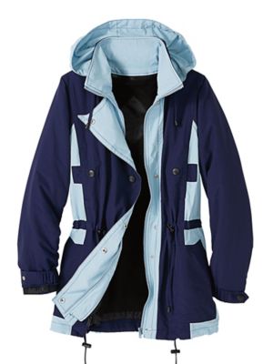 women's coat with zip out lining