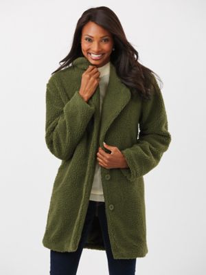 size 24 teddy coat