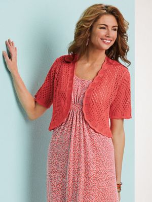 short sleeve shrugs for dresses