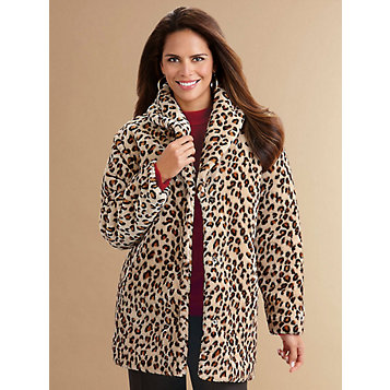 Haband - Women's Faux-Fur Coat
